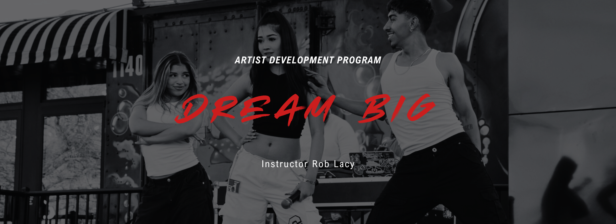 artist development program header image